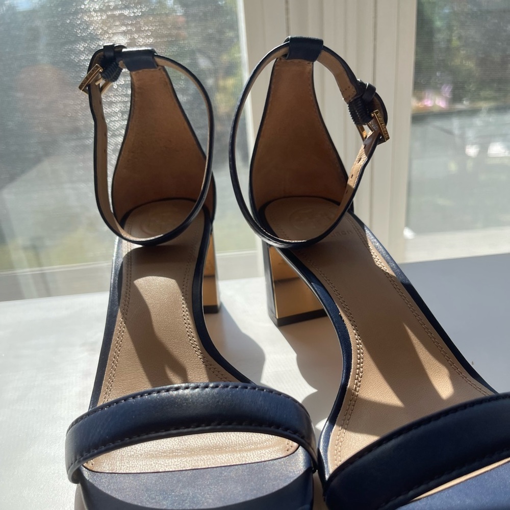 Navy Blue Sandals - Picture 5 of 7